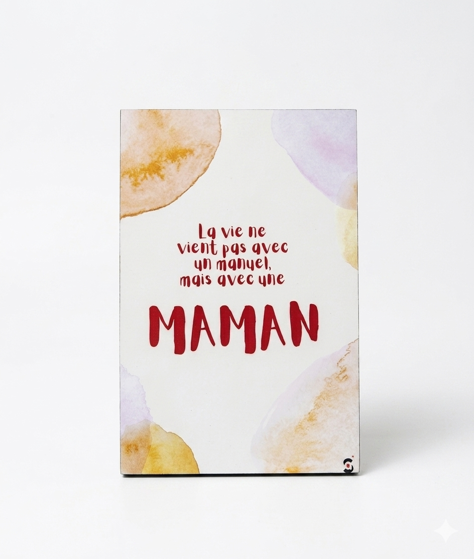 Cadre bois Maman